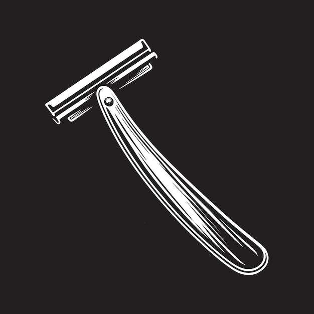 직선 면도기 Svg