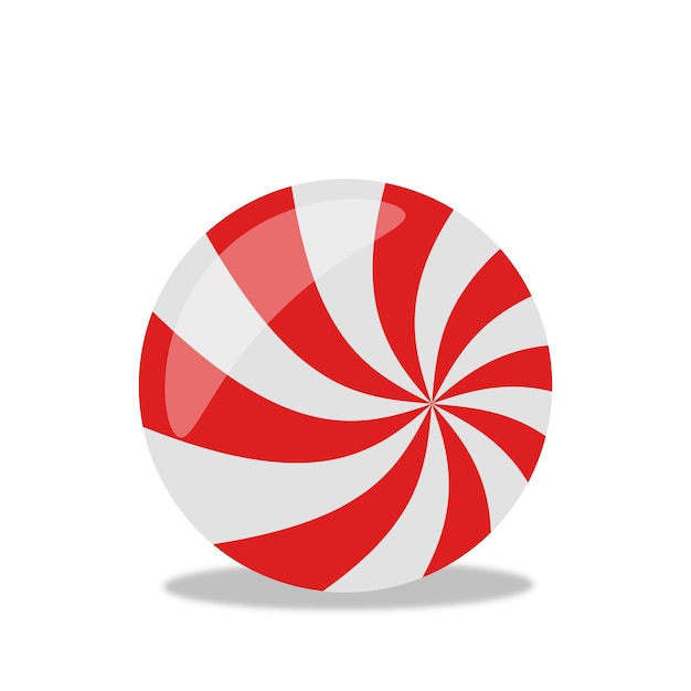 Strandbal pictogram kleurrijke bal vectorillustratie voor website gewicht logo