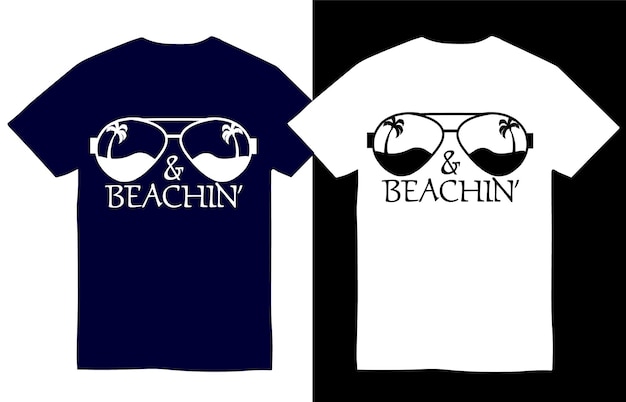 Stranden svg t-shirt ontwerp