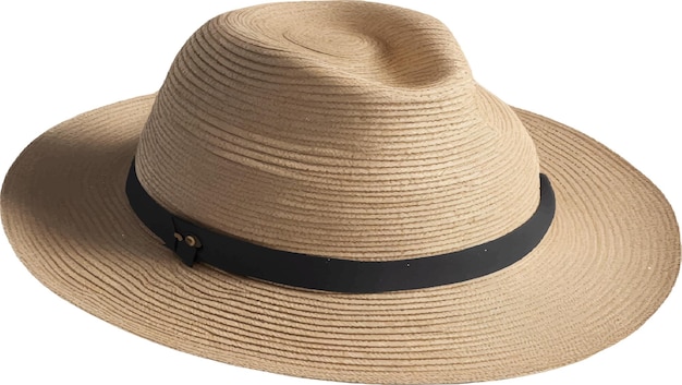 Vector straw hat