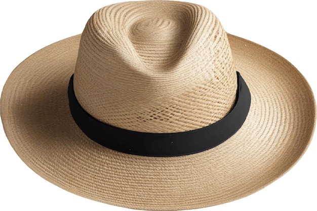 Vector straw hat