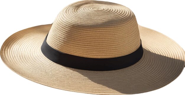 Vector straw hat