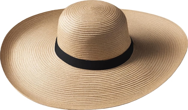 Vector straw hat