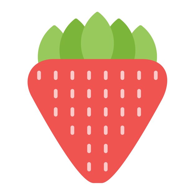 Strawberry Flat Illustration