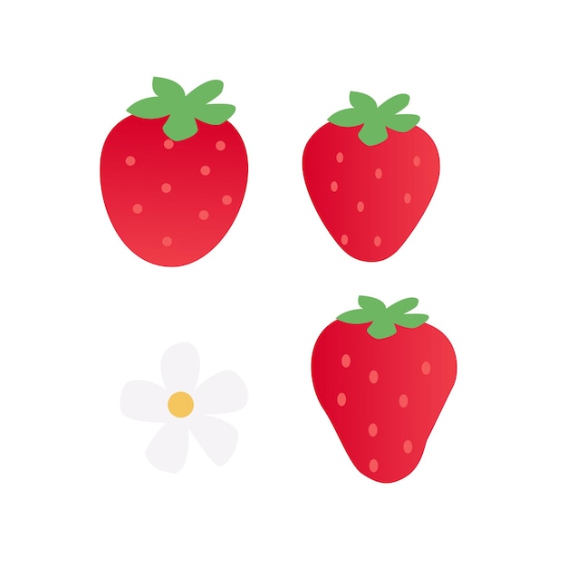 Strawberry Fruit Icon