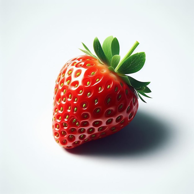 Vettore strawberry fruit illustrazione vettoriale immagine carta da parati icona avatar emoji