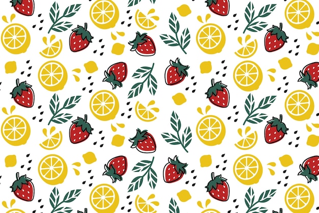 Strawberry Lemonade Pattern