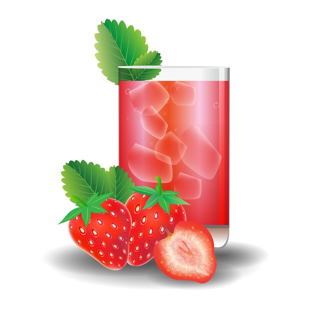 Vector strawberry ontwerp