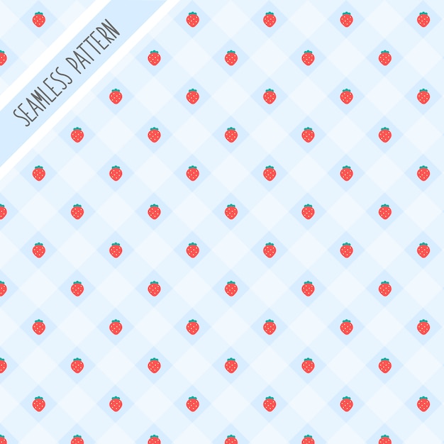 Strawberry pattern design