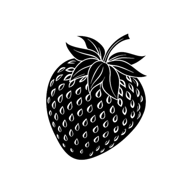 Strawberry Silhouette