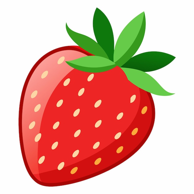 ストロベリーベクトルイラスト