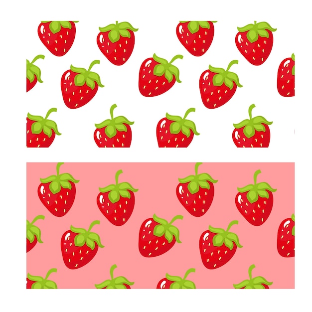 Vector strawberry