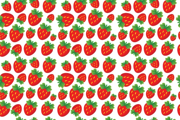 Vector strawbery achtergrond