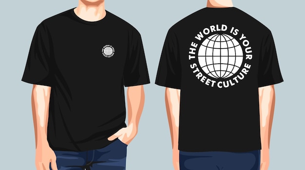 Vector street culture tshirt design