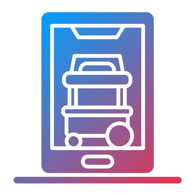 Vector street food app icon vector image can be used for street food