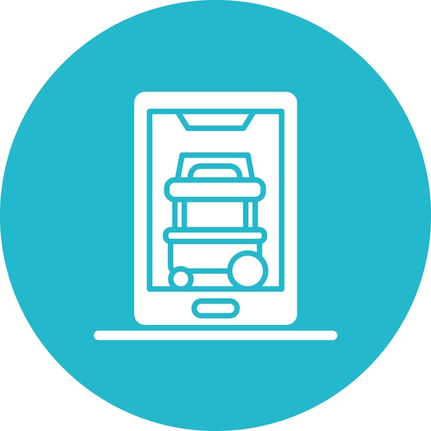 Vector street food app icon vector image can be used for street food