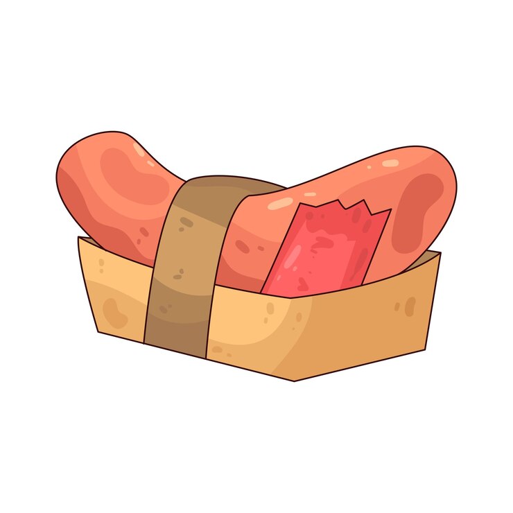 Vector 거리 음식 상자