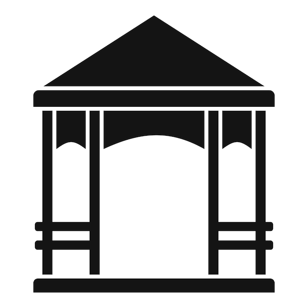 street food market stall with canopy offering rest and shade
