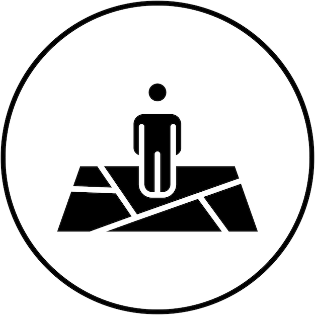Street View vector icon Can be used for Map and Navigation iconset