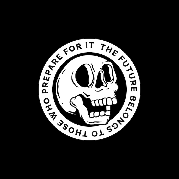 Streetwear summer skull drawing Graphic Design templates