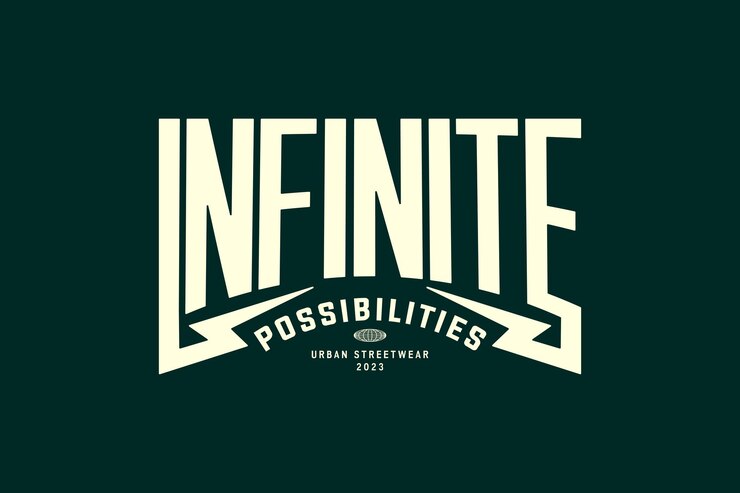 Vector streetwear typography tshirt design aesthetic quotes templates