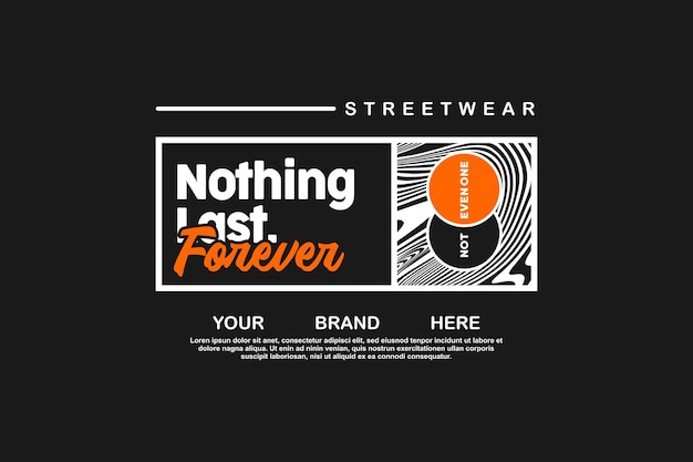 streetwear vector design asset element suitable for tshirt printing