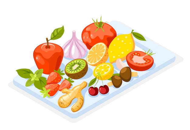 Strengthening immunity isometric composition