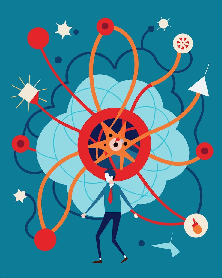 Vector the stress web can easily become a vicious cycle with one stressor leading to another creating an