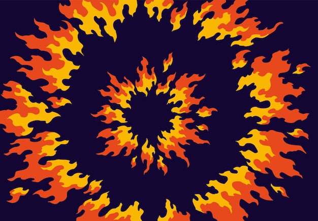 Stripboek vlam achtergrond Cartoon explosie element Boom wolk en vlam rook en exploderen Boom effect vector element voor spelontwerp
