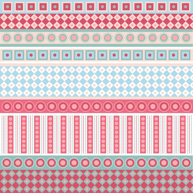 Stripe geometric colored pattern background wallpaper vector template