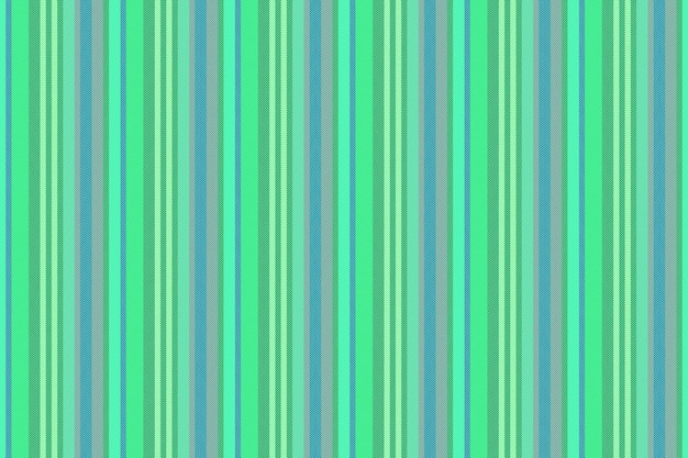 Вектор Полосатый текстильный вектор линий текстуры ткани с бесшовным рисунком вертикального фона в бирюзовых и зеленых цветах