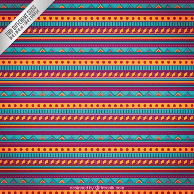 Striped ethnic background