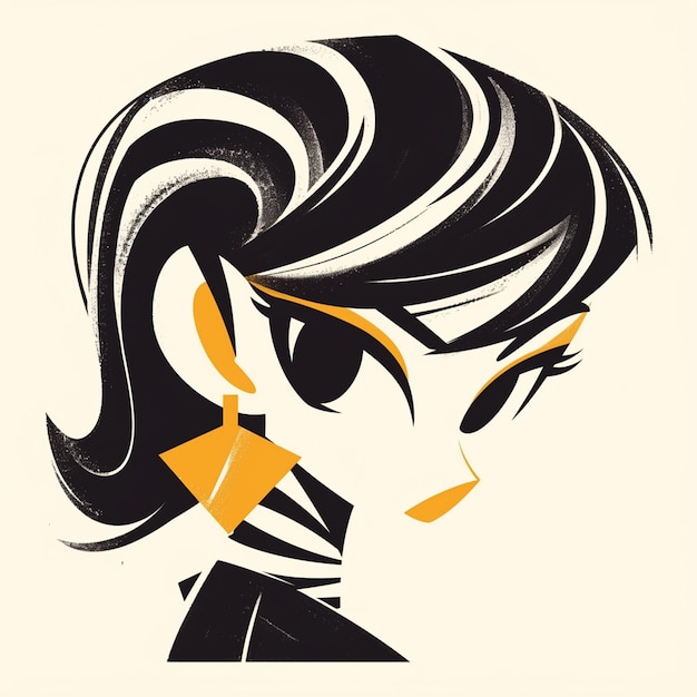 Vector a striped zebra flight attendant cartoon style