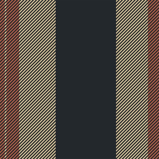 Stripes vector seamless pattern Striped background of colorful lines Print for interior design fabric