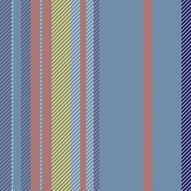 Stripes vector seamless pattern Striped background of colorful lines Print for interior design fabric