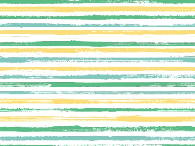 Stripes watercolor paintbrush seamless vector pattern