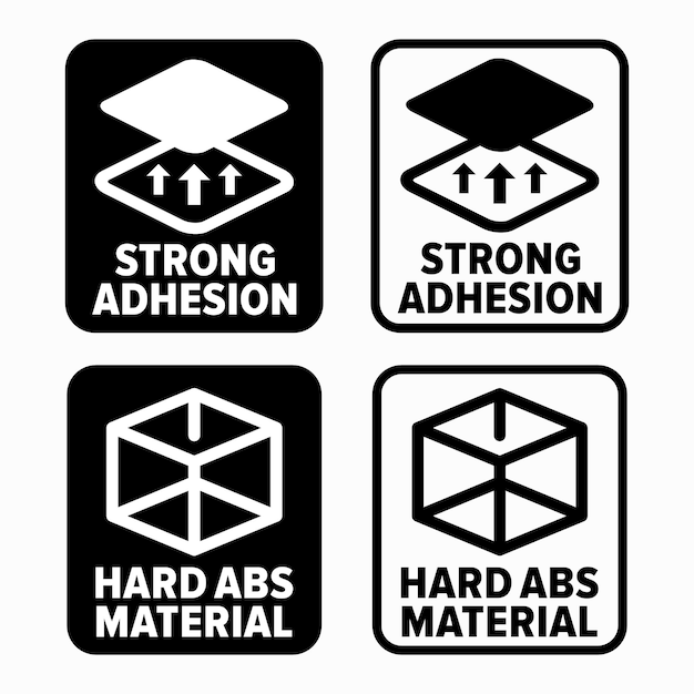 Strong Adhesion and Hard ABS Material signs