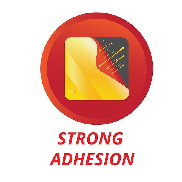 Strong Adhesion Icon Vector