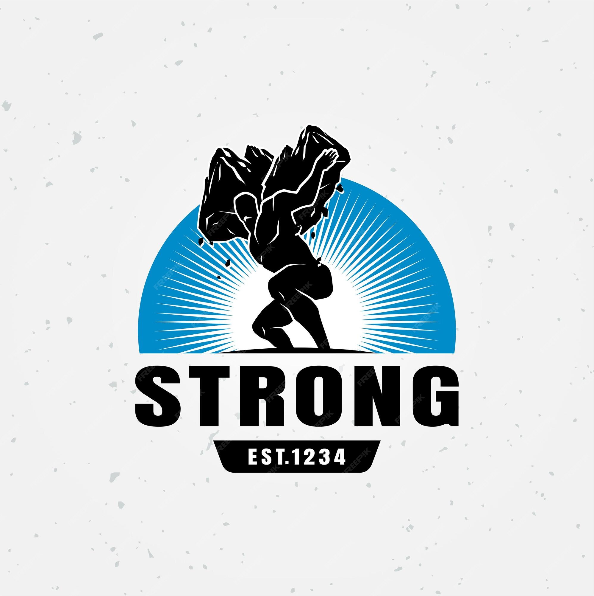 strong logo design