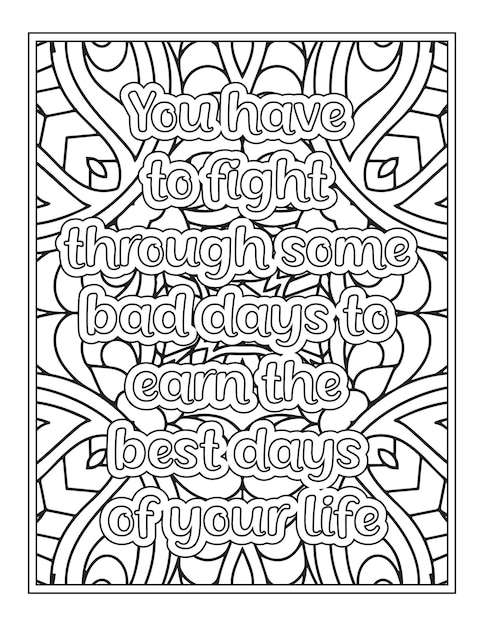 Strong Women Quotes Coloring Page For KDP interior