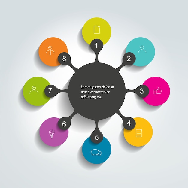 Stroomdiagram diagram schema infographic element