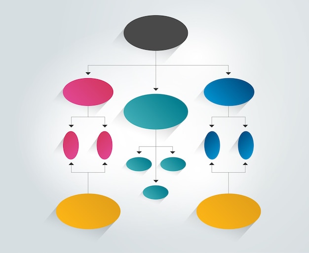 Stroomdiagram diagram schema Infographic element