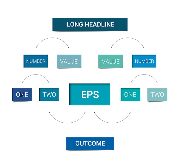 Stroomdiagramschema Infographics-diagramelement Eenvoudig plat ontwerp