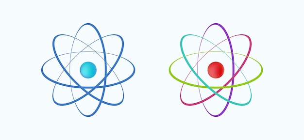 Structure of atom Colorful molecular orbit element