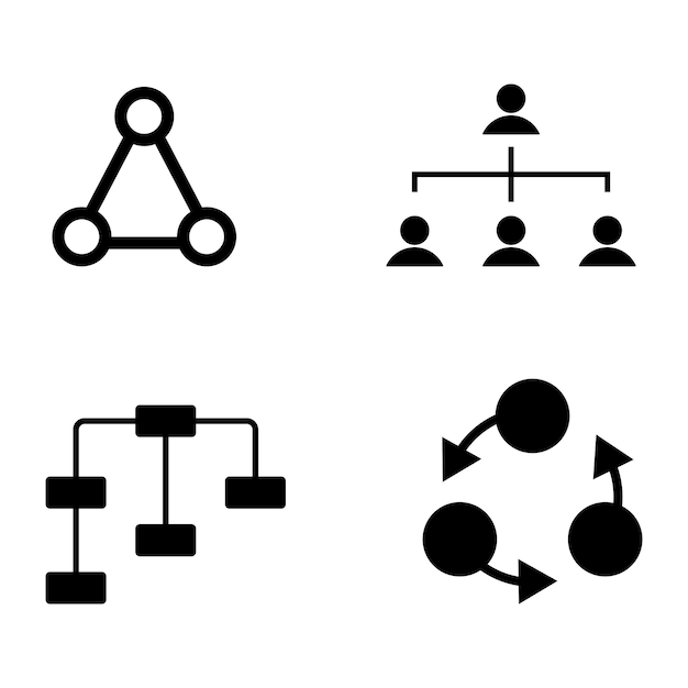 structure icon vector template illustration logo design