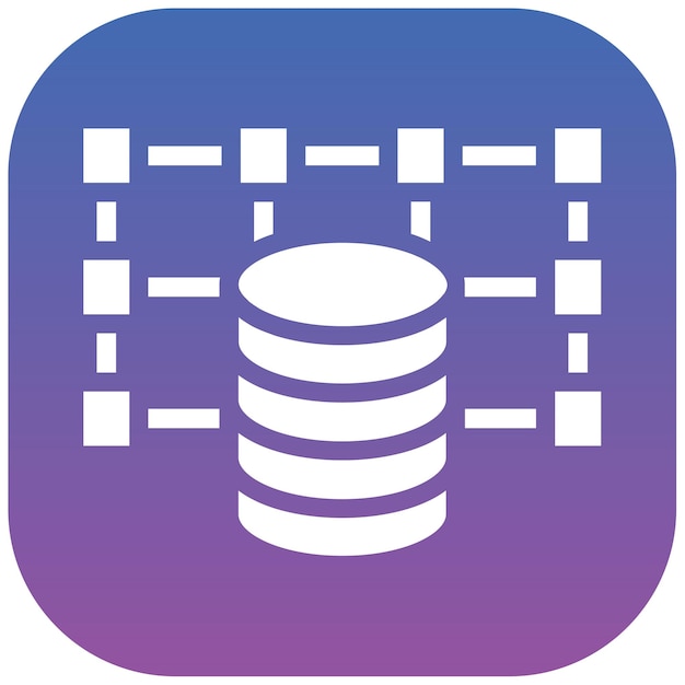 Structured Data Vector Illustratie