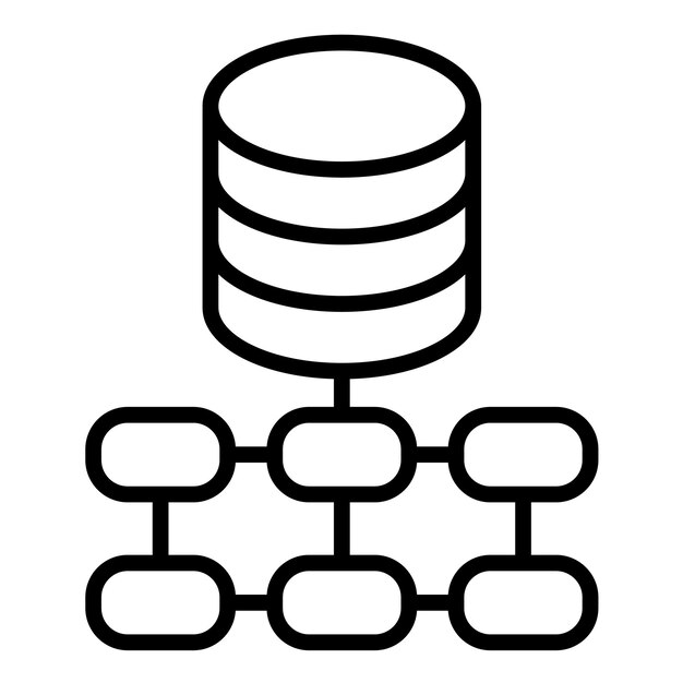 Structured Data Vector Illustration Style