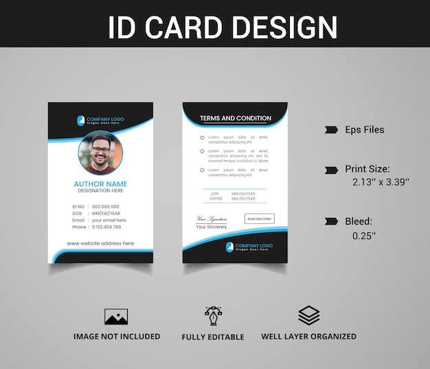 Student or Company Employees Identity Card