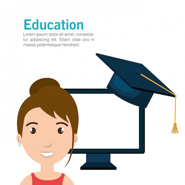 student elearning education icon