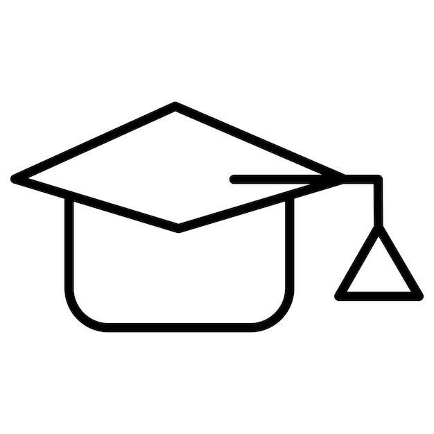 Student Hat Vector Illustration